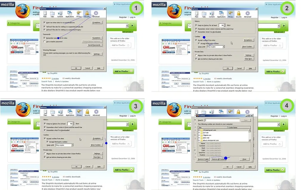 firefox browser privacy settings