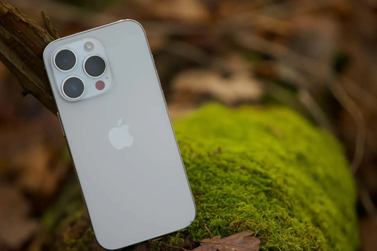 iCloud Photos storage breakdown on iPhone 17 Pro