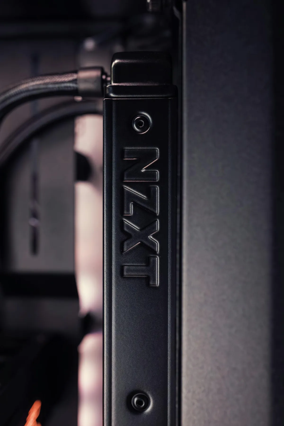 NZXT H5 Flow case with components installed
