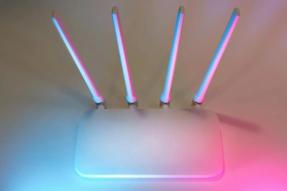 modern Wi-Fi 6 router