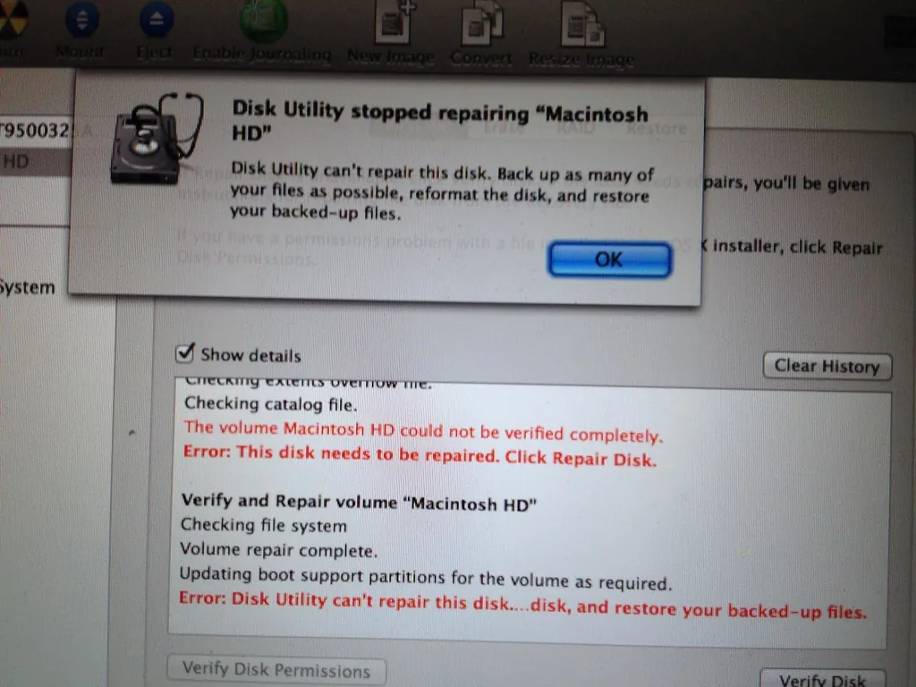 macOS Disk Utility erase dialog