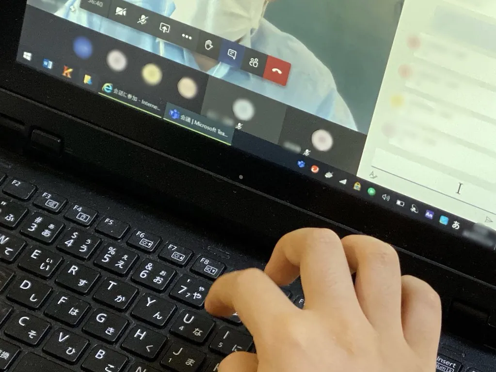 Microsoft Teams meeting interface