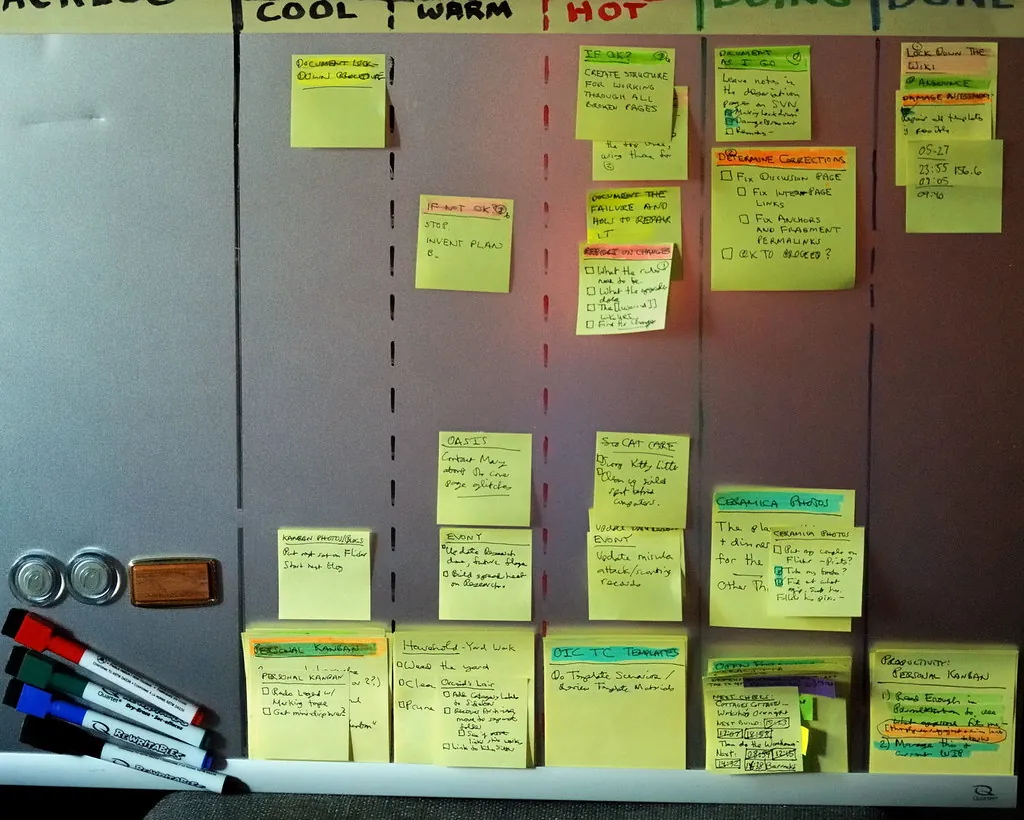 project management kanban board