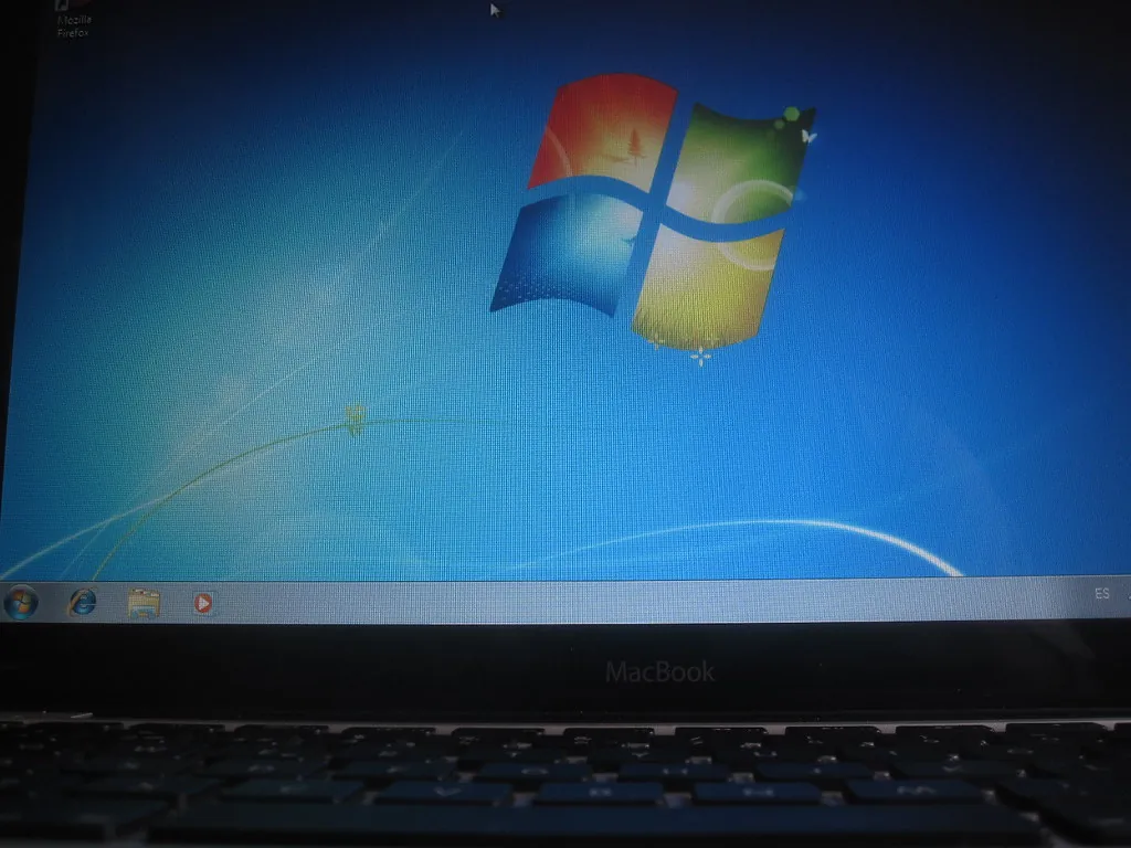 MacBook and Windows laptop side by side